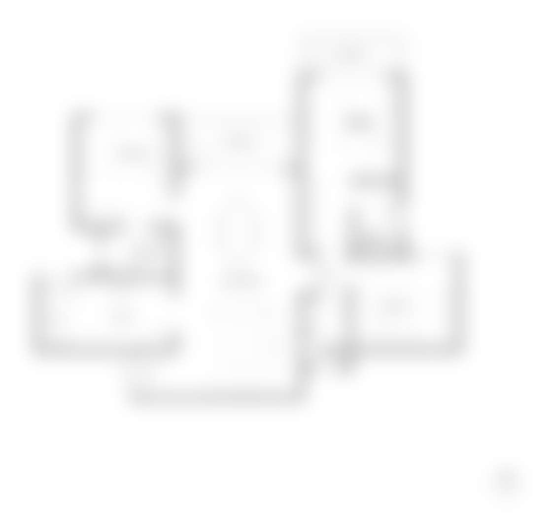 3 BHK · E1 floor plan
